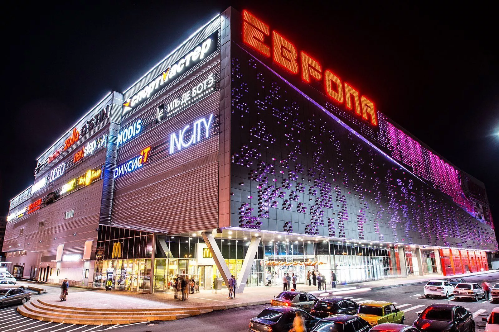 Лазерное сканирование «ТРЦ «Европа» в  Ростове-на-Дону